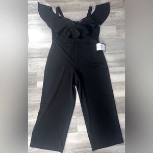 Rachel Rachel Roy Black Jumpsuit 16W